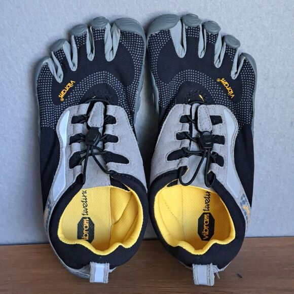 Vibram FiveFingers LS Bikila Womens Size EU 39 US 8 Gray Black W358 Sandals Shoe - Picture 6 of 12